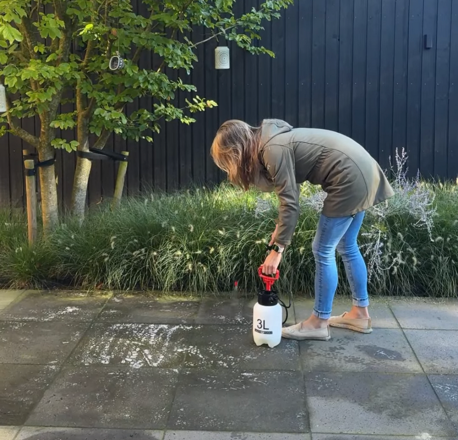 Aanbrengen en kort inwerken