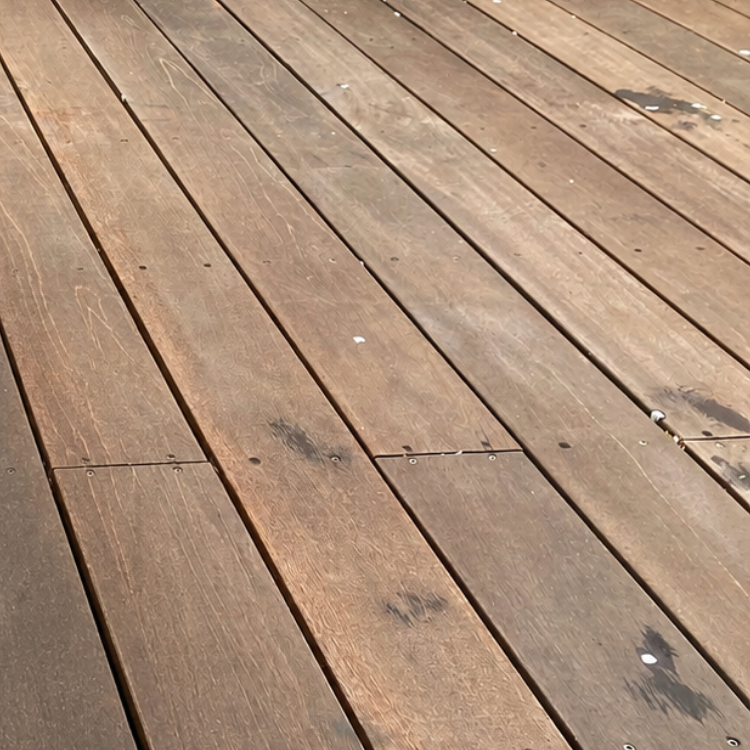 Voor Houten vlonder